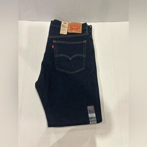 Men’s Levi  Strauss & Co Slim Straight Blue Jeans